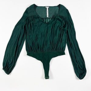 Free people intimately long sleeve body suit